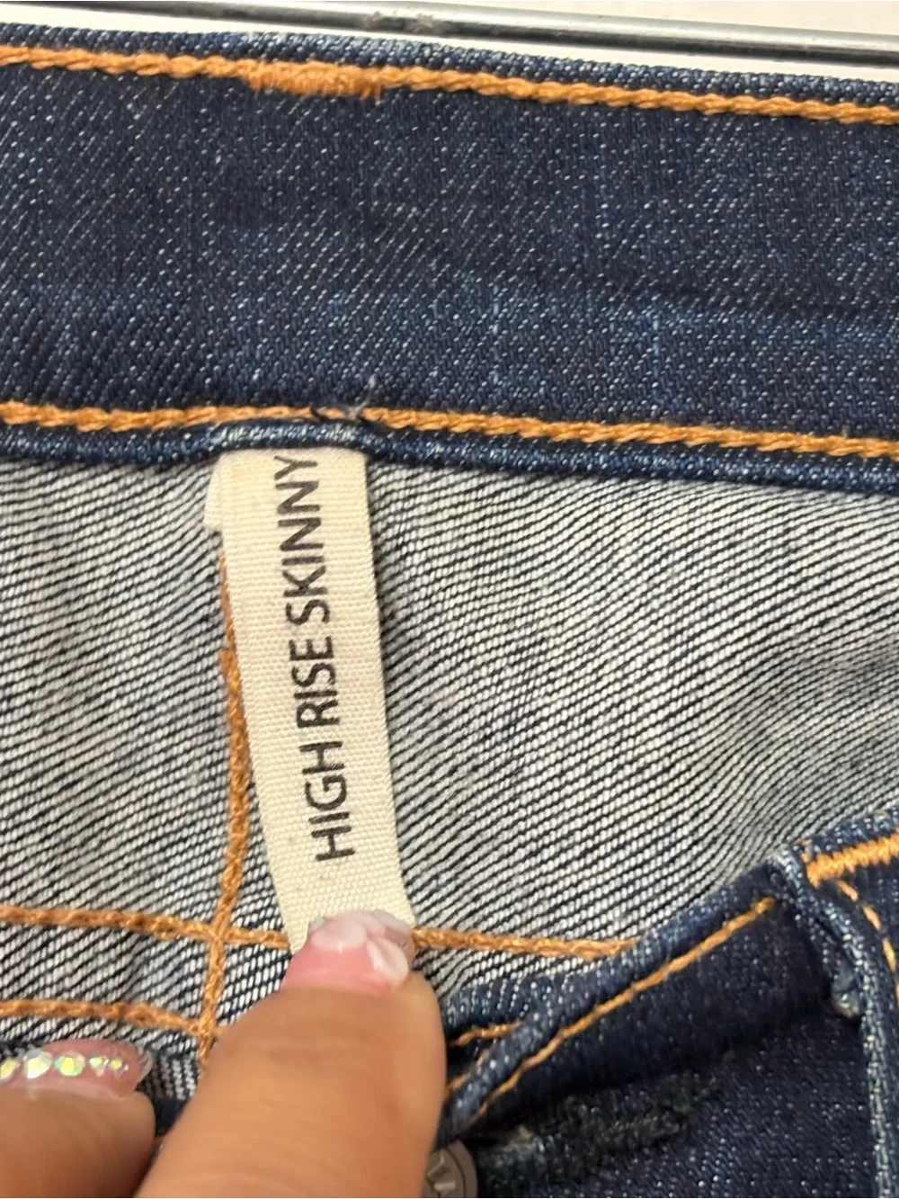 rag & bone High Rise Skinny Jeans 26 Dark Wash Heritage Designer Denim
